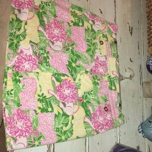 Pastel corduroy Lilly Pulitzer mini